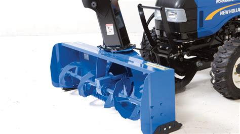 snow blower for new holland skid steer|front mounted snow blowers for farm tractors.